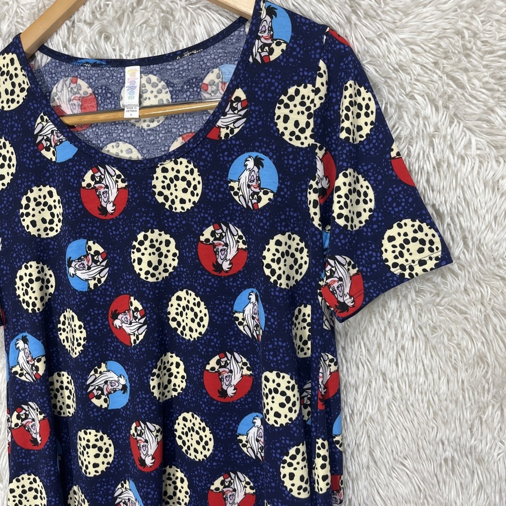 LuLaRoe‎ Disney Perfect-T Short Sleeve Top Size Small - Picture 10 of 14